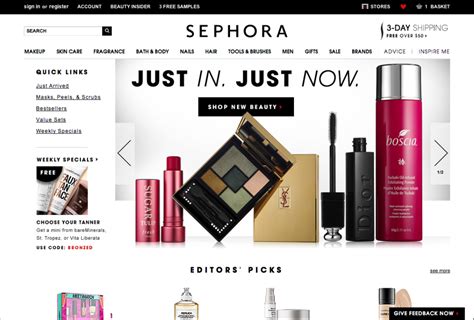 sephora official website